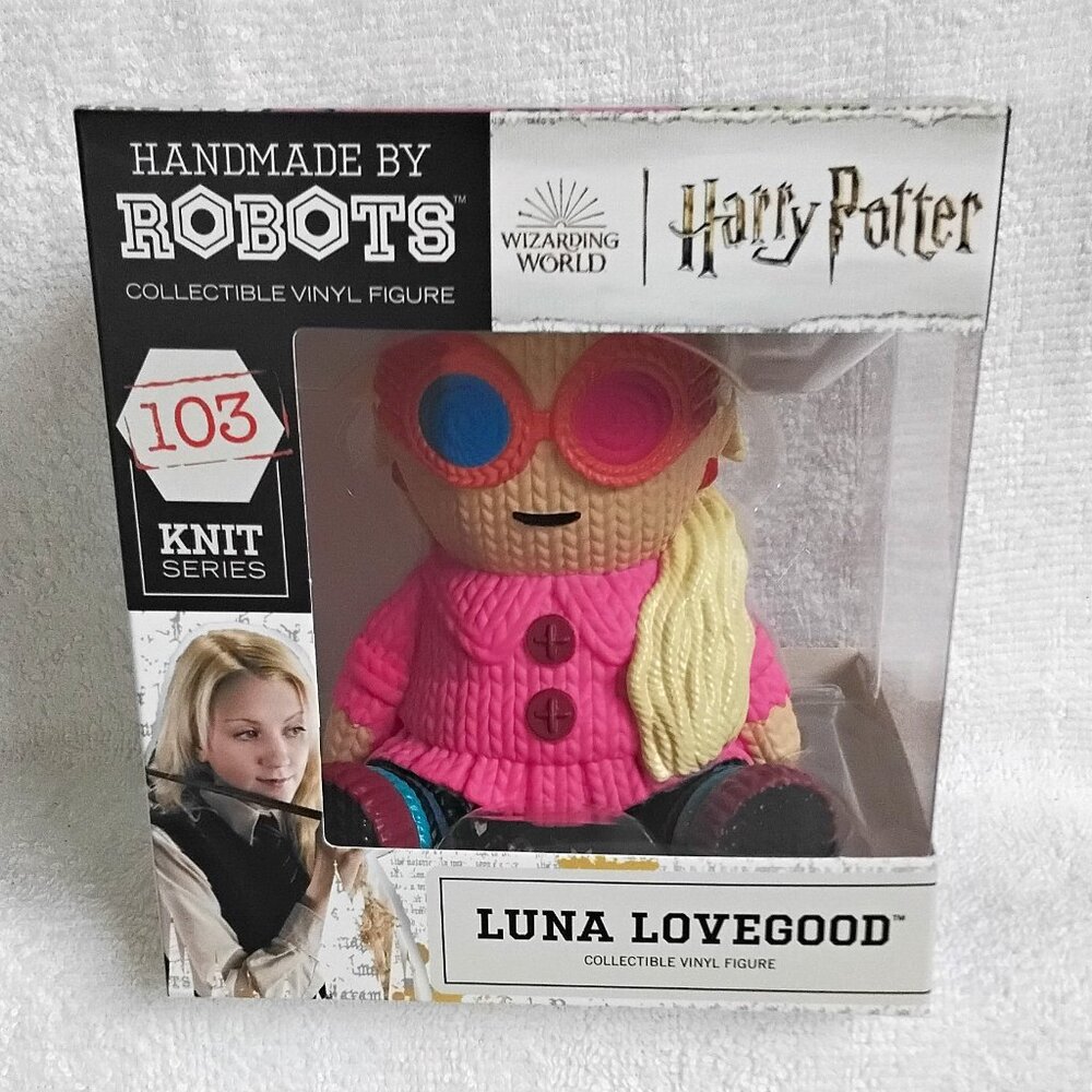 Sealed Handmade by Robots Harry Potter Luna Lovegood 103 Knit Series BNIP!!
